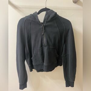 lululemon black scuba hoodie